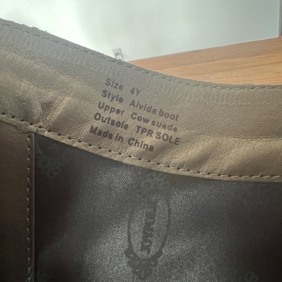 NWOT Alvida Leather Boot Black Y4 - Picture 12 of 12